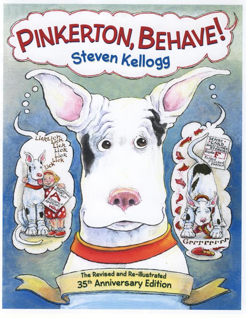 Children&rsquo;s author/illustrator Steven Kellogg hopes readers old and new will find the 35th anniversary edition of Pinkerton, Behave! to be more in keeping with changes in culture surrounding gun violence.