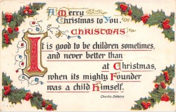 Dickens Christmas quote