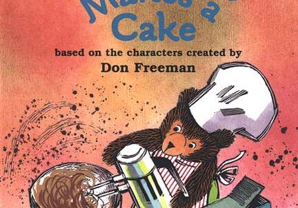 <p>Puffin Easy-To Read Series – Level 2 “Corduroy Makes A Cake”; Story by Alison Inches; illustrations by Allan Eitzen.  Characters created by Don Freeman.</p>
